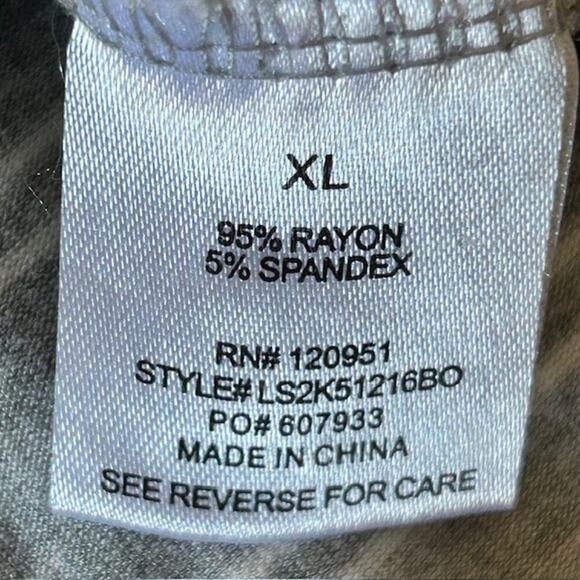 Olive & Oak Gray and White Striped Tank Maxi Dress, size XL - Picture 5 of 6